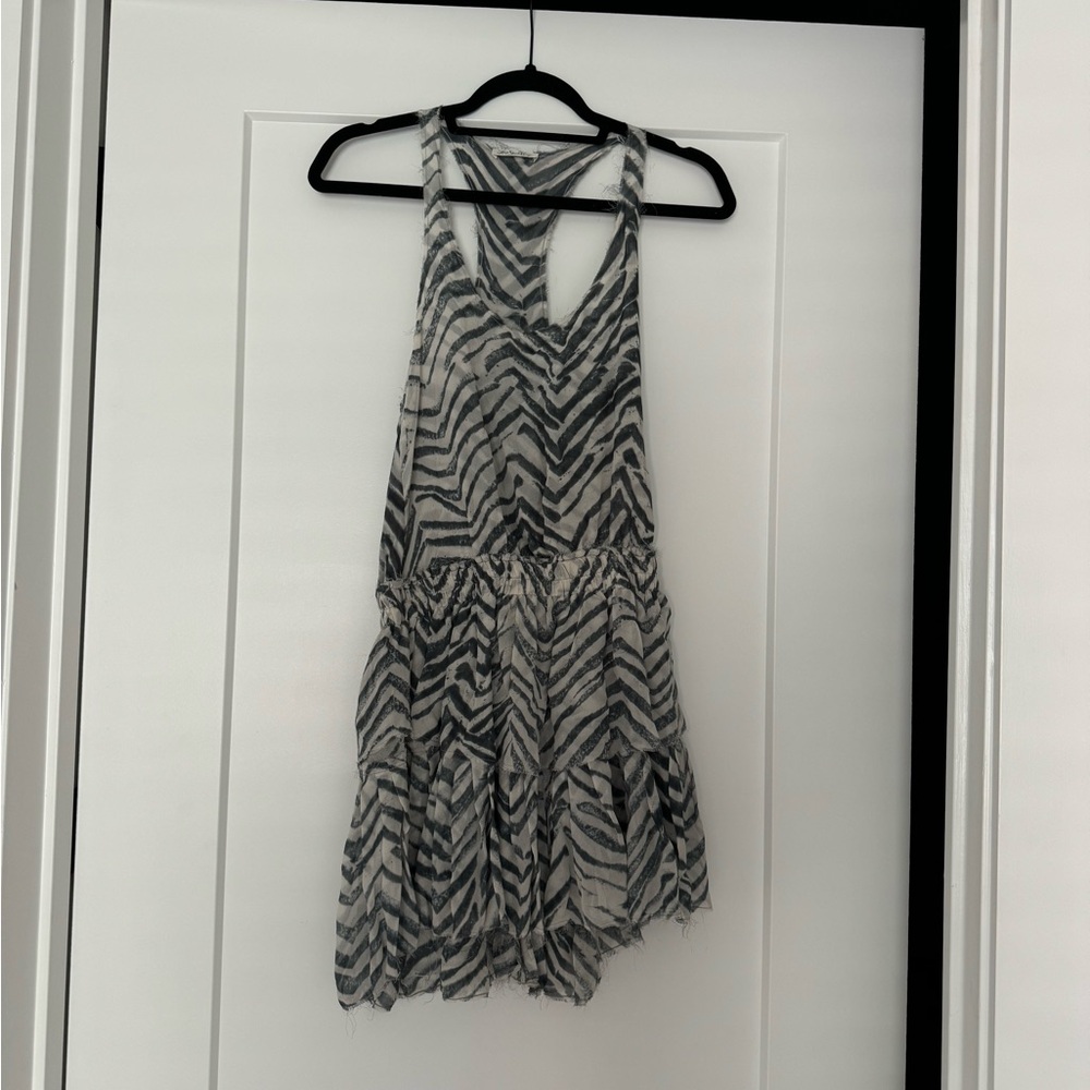 100% silk Love Shack Fancy tiered dress